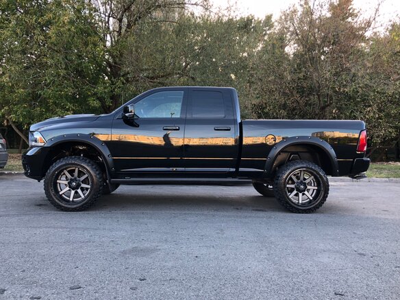2012 Dodge RAM IV (DS/DJ), чёрный - вид 2