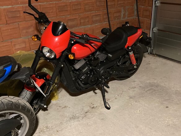 2019 Harley-Davidson Street Rod, красный, 670000 рублей - вид 1