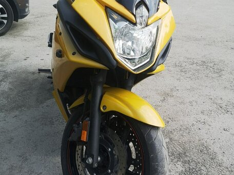 2012 Yamaha XJ6 (FZ6R), жёлтый, 550000 рублей, вид 4