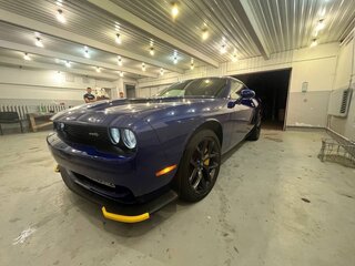 2020 Dodge Challenger III Рестайлинг 2, синий, 3900000 рублей, вид 5