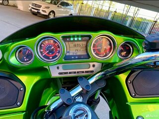 2012 Kawasaki VN1700 Vulcan, зелёный, 960000 рублей, вид 1