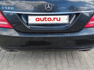 2011 Mercedes-Benz S-Класс 500 Long V (W221) Рестайлинг, чёрный, 2150000 рублей, вид 4