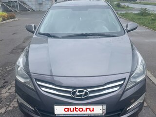 2014 Hyundai Solaris I Рестайлинг, серый, 1000000 рублей, вид 2