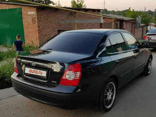 2008 Hyundai Elantra ТагАЗ III (XD2) Рестайлинг, чёрный, 700000 рублей, вид 5