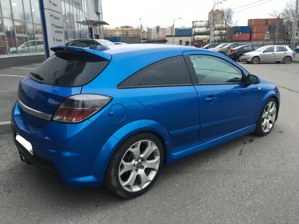 2007 Opel Astra OPC H, синий - вид 2