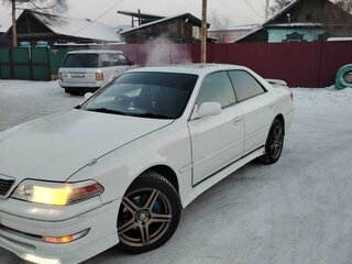 1996 Toyota Mark II VIII (X100), белый, 780000 рублей, вид 1