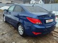 2016 Hyundai Solaris I Рестайлинг, синий, 950000 рублей - вид 2