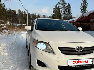 2007 Toyota Corolla X (E140, E150), белый, 895000 рублей, вид 3