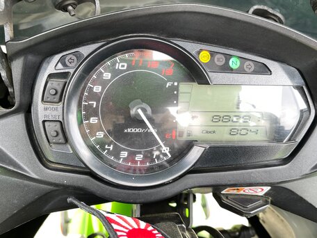 2013 Kawasaki Z 1000SX, зелёный, 570000 рублей, вид 4