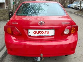 2008 Toyota Corolla X (E140, E150), красный, 500000 рублей, вид 4