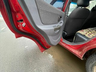 2001 Hyundai Accent II, красный, 150000 рублей, вид 4