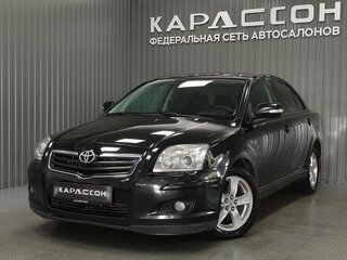 2007 Toyota Avensis II Рестайлинг, чёрный, 770000 рублей, вид 1