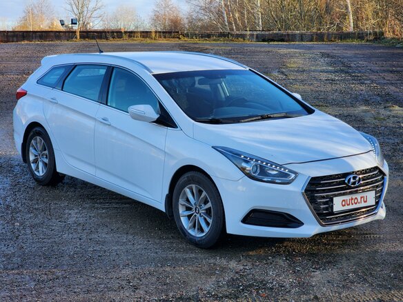 2017 Hyundai i40 I Рестайлинг, белый, 1490000 рублей