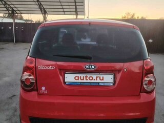 2010 Kia Picanto I Рестайлинг, красный, 610000 рублей, вид 4