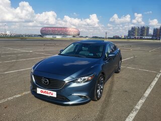 2017 Mazda 6 III (GJ) Рестайлинг, белый, 2080000 рублей, вид 1
