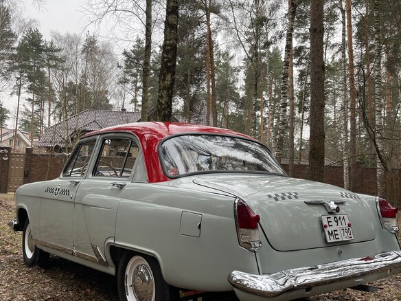 1968 ГАЗ 21 «Волга» 21Р, серый - вид 5