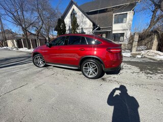 2015 Mercedes-Benz GLE Coupe 350 d I (C292), красный, 4990000 рублей, вид 3