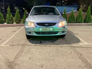 2007 Hyundai Accent ТагАЗ II, серый, 330000 рублей, вид 1