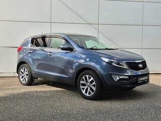 2015 Kia Sportage III Рестайлинг, синий, 1320000 рублей, вид 3