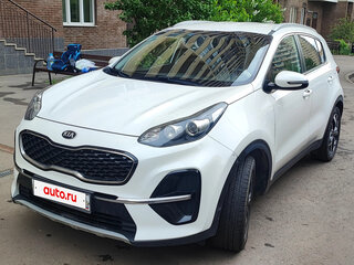 2019 Kia Sportage IV Рестайлинг, белый, 2650000 рублей, вид 3