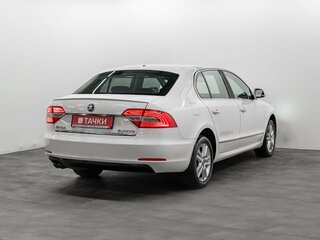 2014 Skoda Superb DSG II Рестайлинг, белый, 1175000 рублей, вид 2