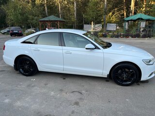 2012 Audi A6 IV (C7), белый, 1500000 рублей, вид 3