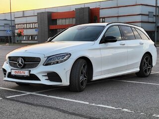2021 Mercedes-Benz C-Класс 200 d IV (W205) Рестайлинг, белый, 2690645 рублей, вид 1