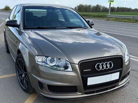 2004 Audi A4 III (B7), бежевый, 1550000 рублей, вид 4
