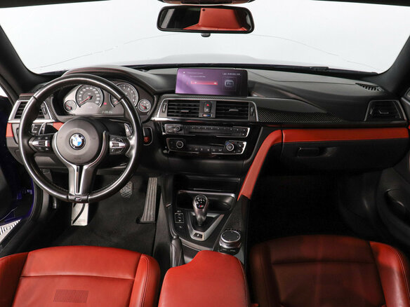 2020 BMW M4 Competition Package F82/F83 Рестайлинг, синий, 5500000 рублей - вид 9