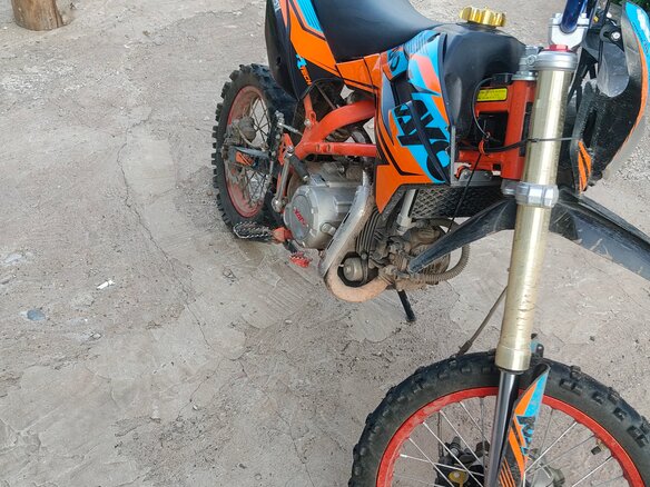 2024 Kayo Evolution YX140EM, оранжевый, 70000 рублей - вид 3