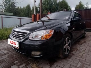 2007 Kia Cerato I Рестайлинг, чёрный, 390000 рублей, вид 1