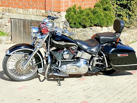 2003 Harley-Davidson Heritage Classic, чёрный, 770000 рублей, вид 1
