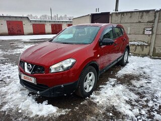 2012 Nissan Qashqai I Рестайлинг, красный, 1140000 рублей, вид 1