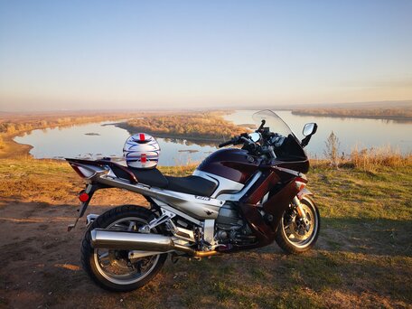 2007 Yamaha FJR1300, пурпурный, 750000 рублей, вид 5