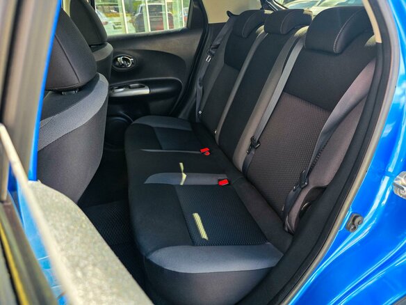 2018 Nissan Juke I Рестайлинг, синий, 1509000 рублей - вид 11