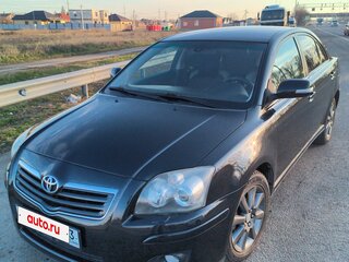2007 Toyota Avensis II Рестайлинг, чёрный, 850000 рублей, вид 1