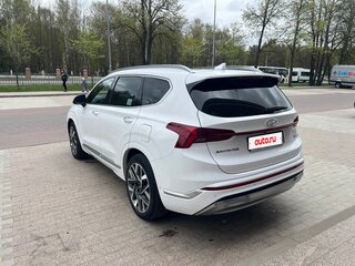 2020 Hyundai Santa Fe IV Рестайлинг, белый, 3900000 рублей, вид 4
