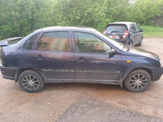 2007 Lada (ВАЗ) Kalina I, синий, 115000 рублей, вид 4