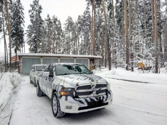 2011 Dodge RAM IV (DS/DJ), белый