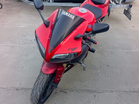 2002 Yamaha YZF-R1, красный, 500000 рублей, вид 1