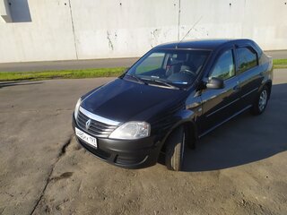 2010 Renault Logan I Рестайлинг, чёрный, 655000 рублей, вид 2