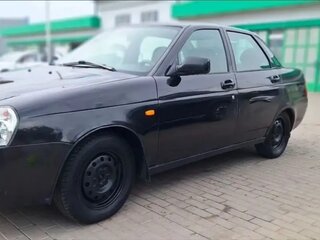 2011 Lada (ВАЗ) Priora I, чёрный, 245000 рублей, вид 4