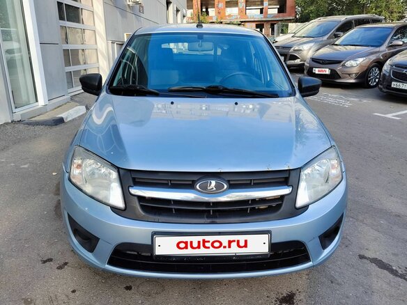 2017 Lada (ВАЗ) Granta I, голубой - вид 1