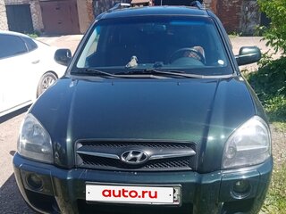 2008 Hyundai Tucson I, зелёный, 1000000 рублей, вид 1