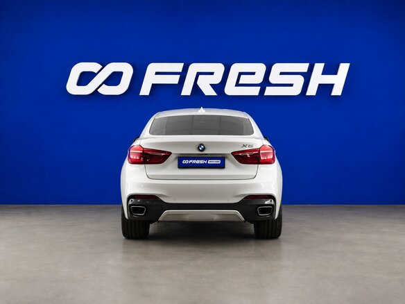 2017 BMW X6 40d II (F16), белый - вид 3
