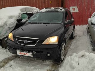 2005 Kia Sorento 5-speed I, чёрный, 535000 рублей, вид 4