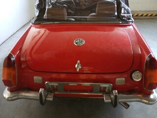 1971 MG Midget, пурпурный, 3000000 рублей, вид 5