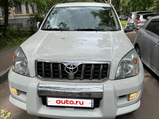 2007 Toyota Land Cruiser Prado 120 Series Рестайлинг, белый, 2150000 рублей, вид 1