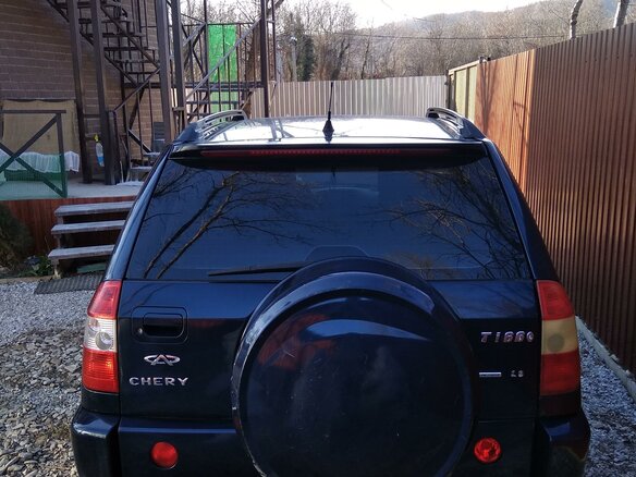 2008 Chery Tiggo (T11) I, синий - вид 24