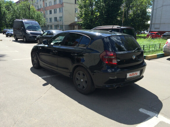 2010 BMW 1 серии 116i I (E81/E82/E87/E88) Рестайлинг, чёрный - вид 8
